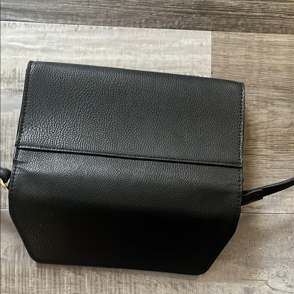 Universal Thread Black Faux Leather Crossbody Bag - Picture 5 of 5